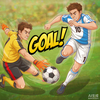 1 on 1 Soccer 免费在线网页游戏